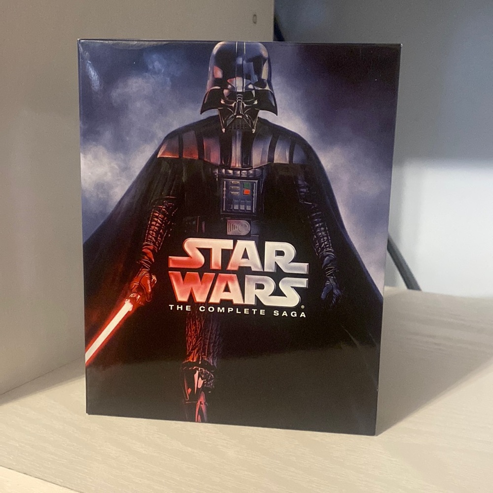 Star Wars The Complete Saga Blu-Ray Disks